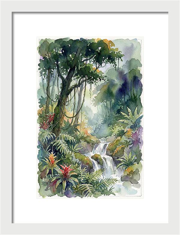 Serenity In The Rainforest