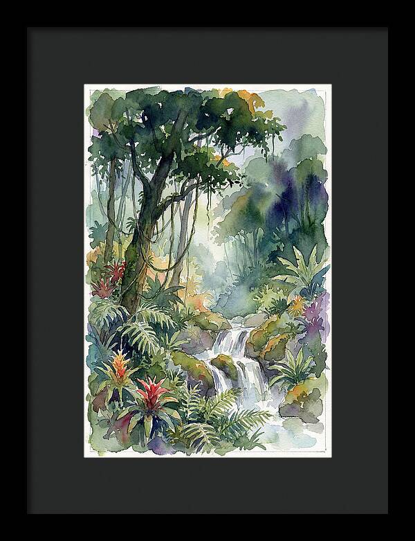 Serenity In The Rainforest