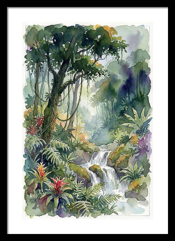 Serenity In The Rainforest