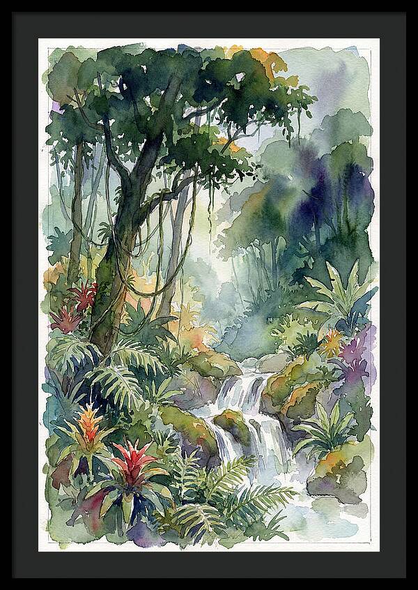 Serenity In The Rainforest