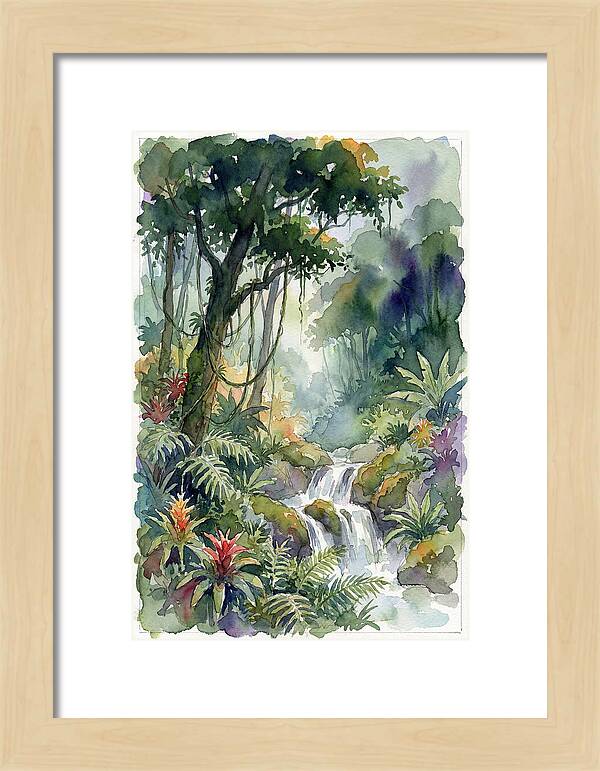 Serenity In The Rainforest