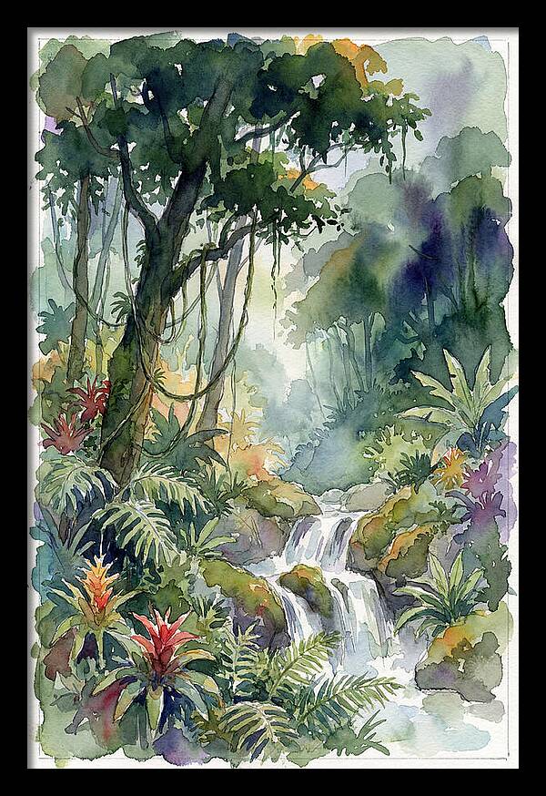 Serenity In The Rainforest