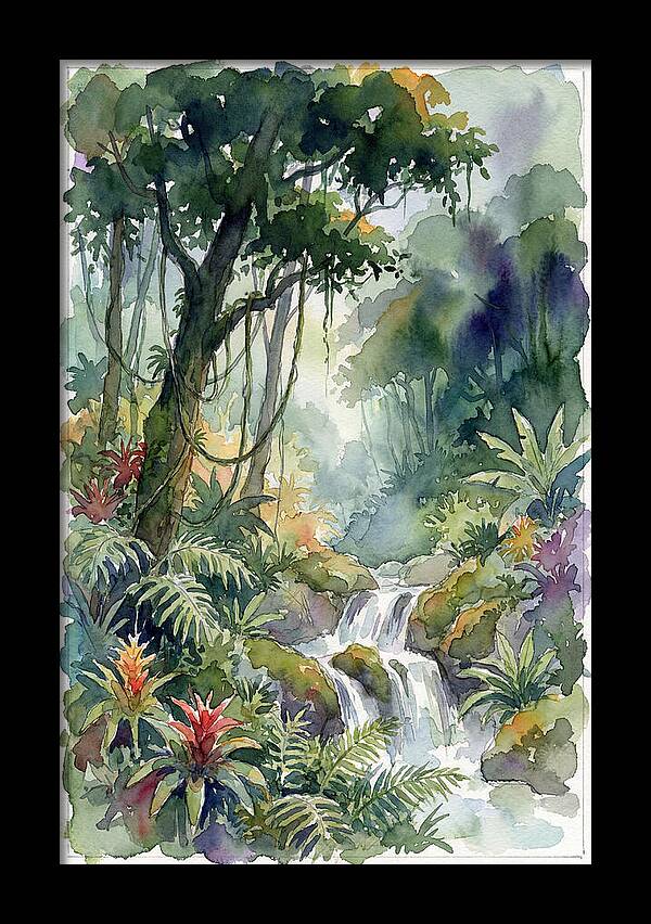 Serenity In The Rainforest