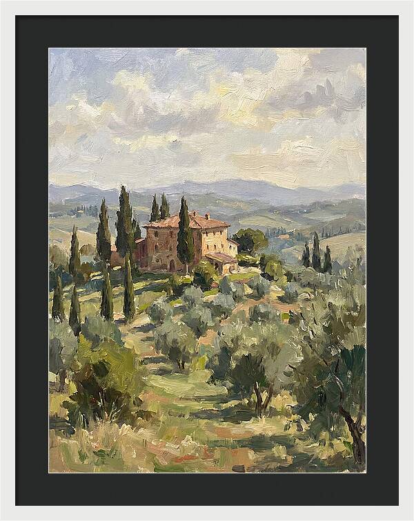 Serenity In The Tuscan Hills