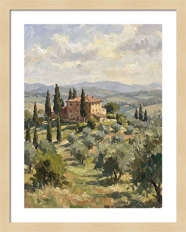 Serenity In The Tuscan Hills