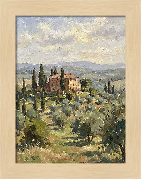 Serenity In The Tuscan Hills
