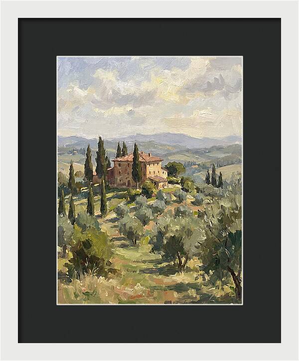 Serenity In The Tuscan Hills