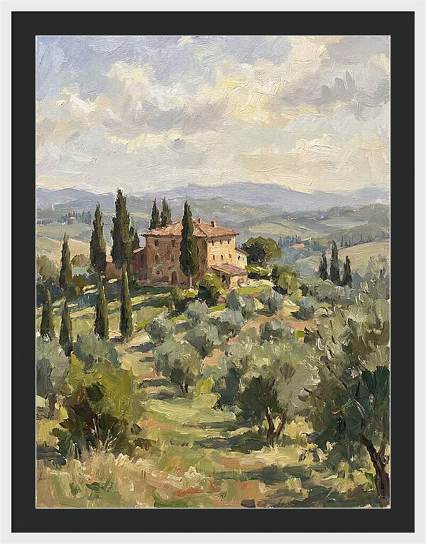 Serenity In The Tuscan Hills