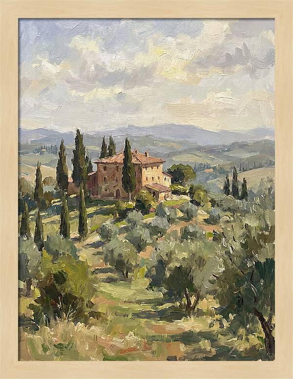 Serenity In The Tuscan Hills