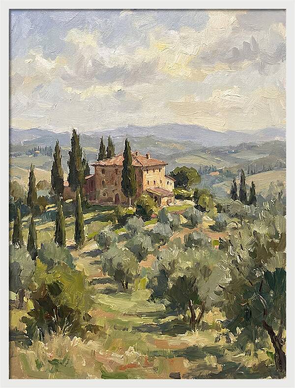 Serenity In The Tuscan Hills