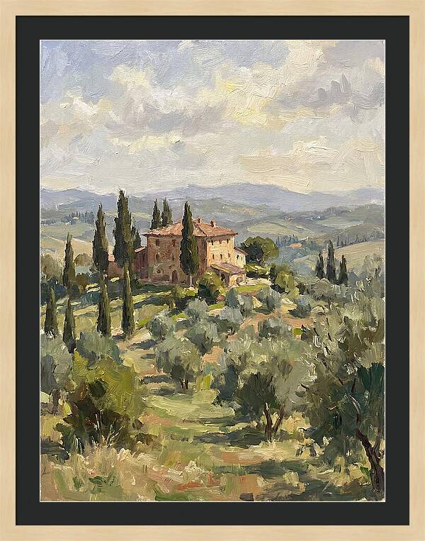 Serenity In The Tuscan Hills