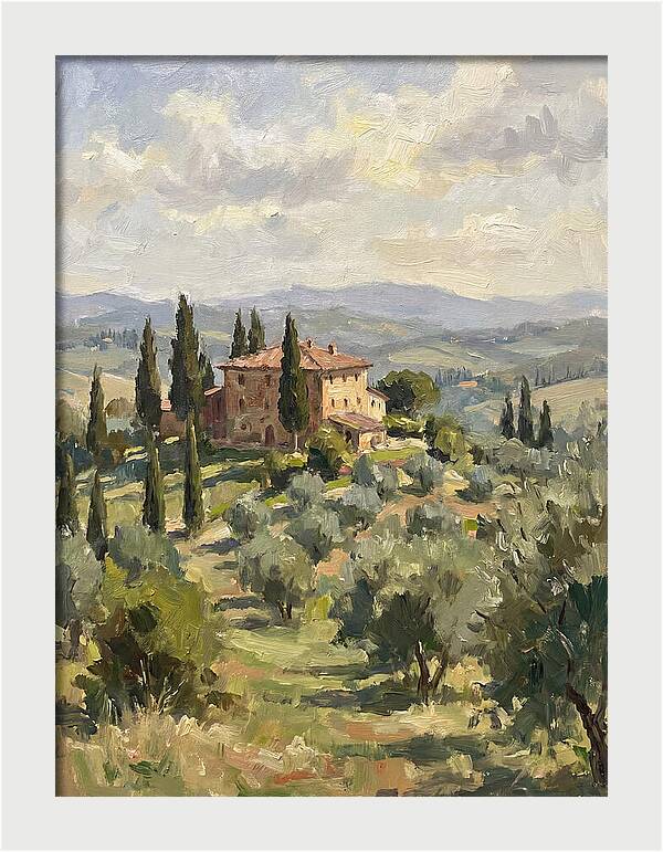 Serenity In The Tuscan Hills
