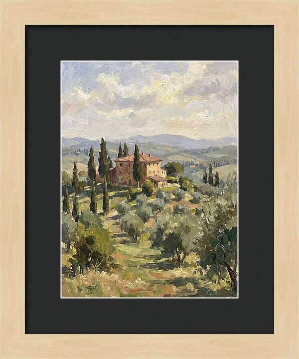 Serenity In The Tuscan Hills