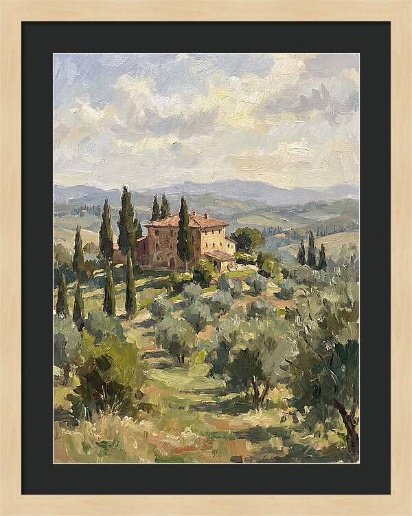 Serenity In The Tuscan Hills