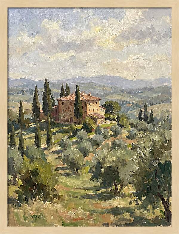 Serenity In The Tuscan Hills