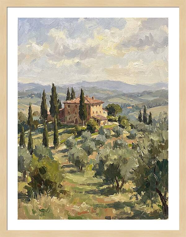 Serenity In The Tuscan Hills