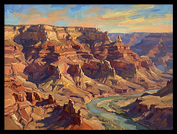 Serenity In The Twilight Canyon