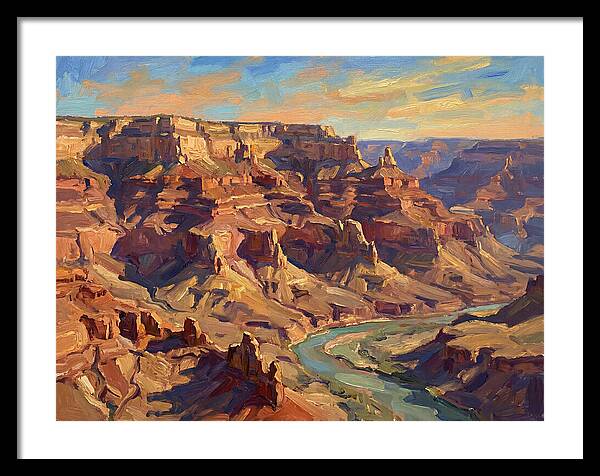 Serenity In The Twilight Canyon