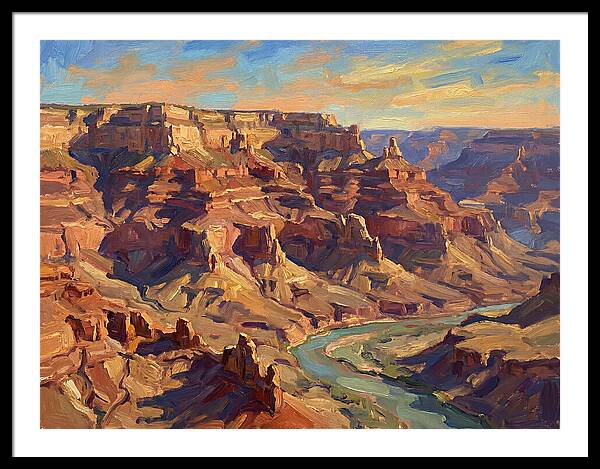 Serenity In The Twilight Canyon