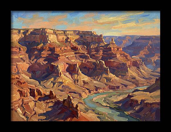 Serenity In The Twilight Canyon