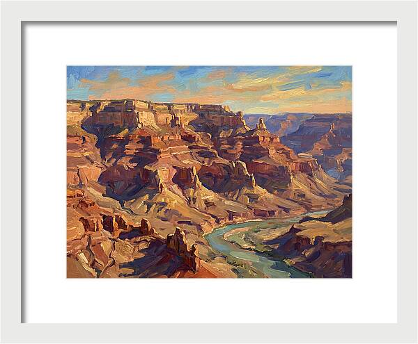 Serenity In The Twilight Canyon