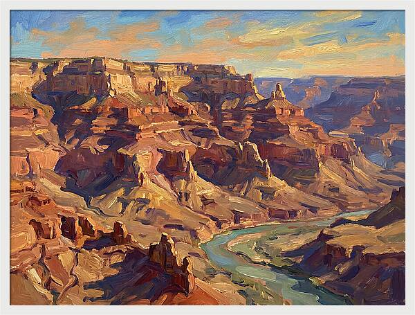 Serenity In The Twilight Canyon