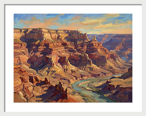 Serenity In The Twilight Canyon