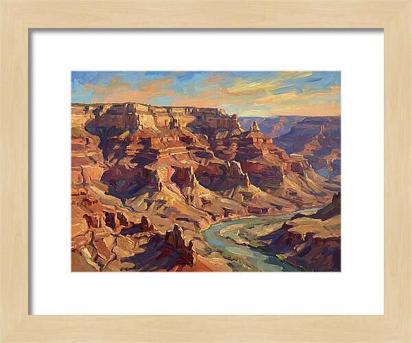 Serenity In The Twilight Canyon