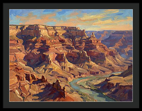 Serenity In The Twilight Canyon