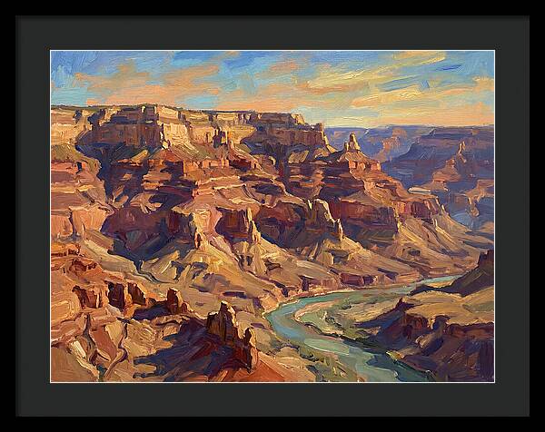 Serenity In The Twilight Canyon