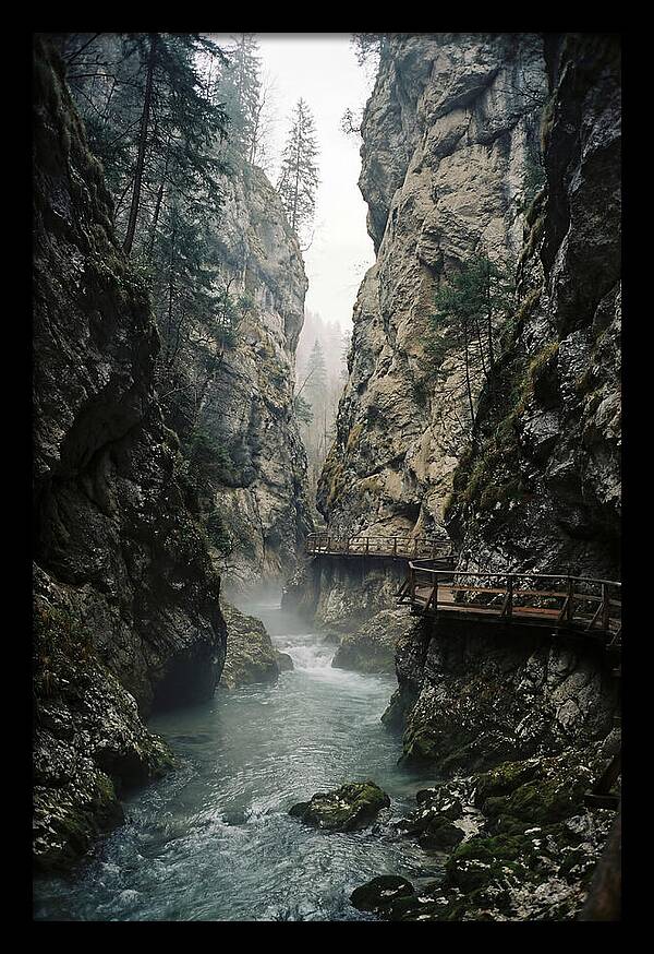 Serenity In Vintgar Gorge