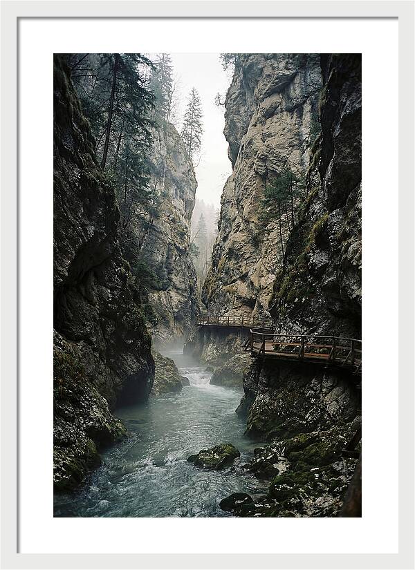 Serenity In Vintgar Gorge