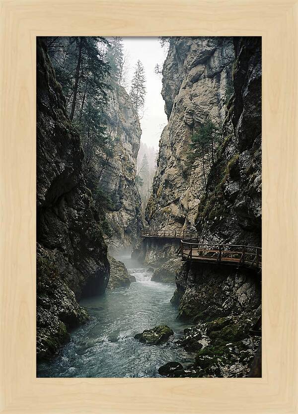 Serenity In Vintgar Gorge