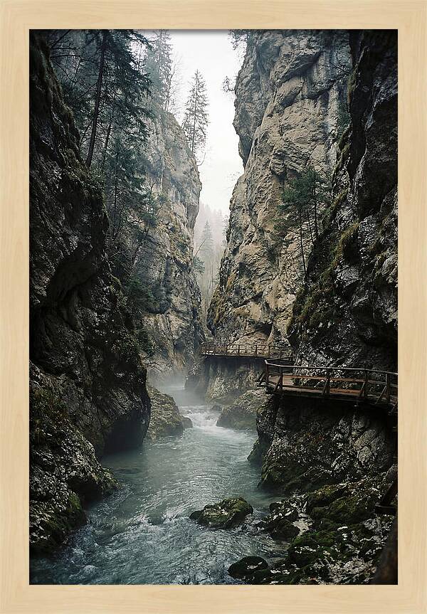 Serenity In Vintgar Gorge