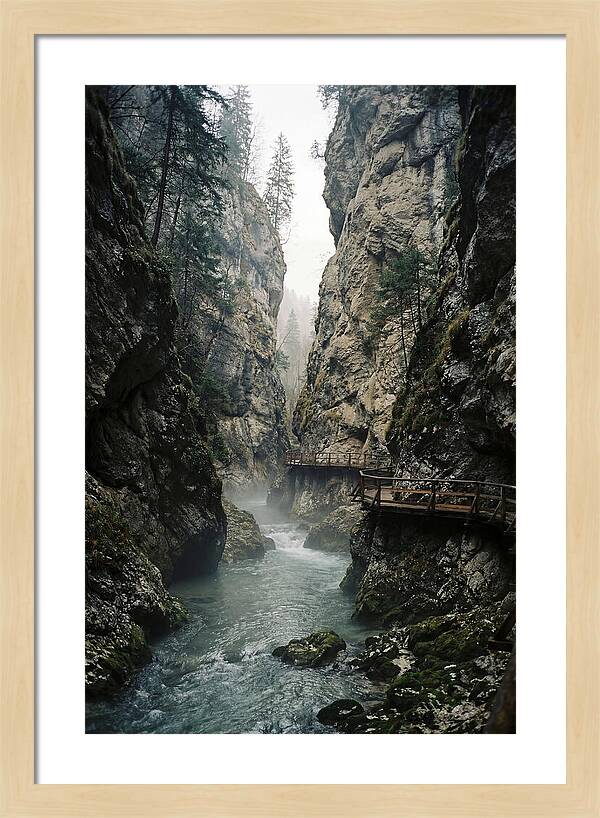 Serenity In Vintgar Gorge