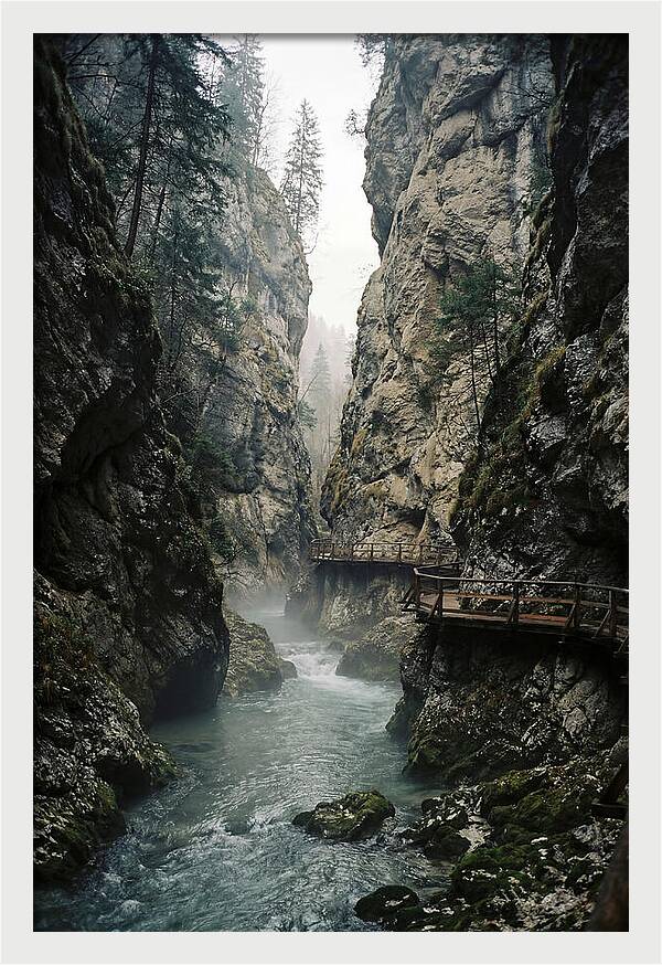 Serenity In Vintgar Gorge