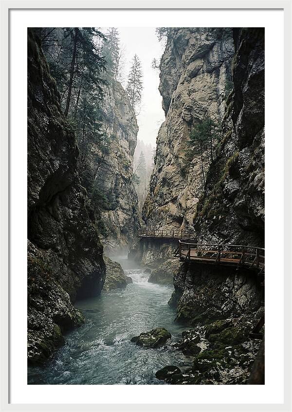 Serenity In Vintgar Gorge