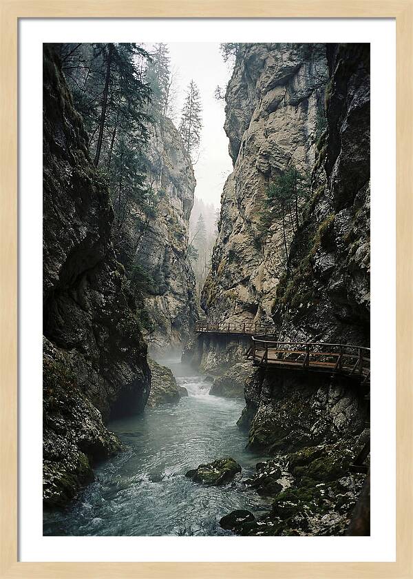 Serenity In Vintgar Gorge