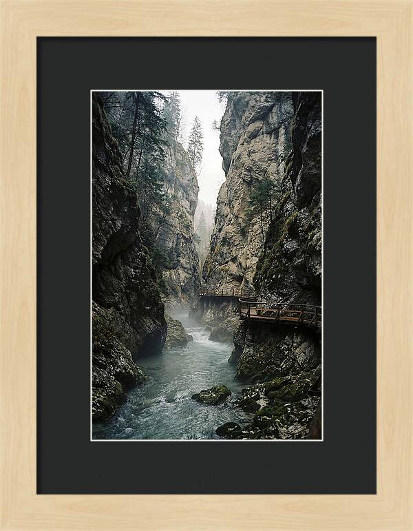 Serenity In Vintgar Gorge