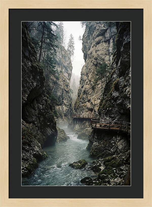 Serenity In Vintgar Gorge