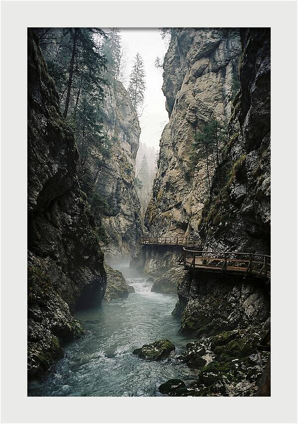 Serenity In Vintgar Gorge