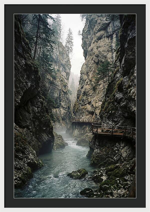 Serenity In Vintgar Gorge