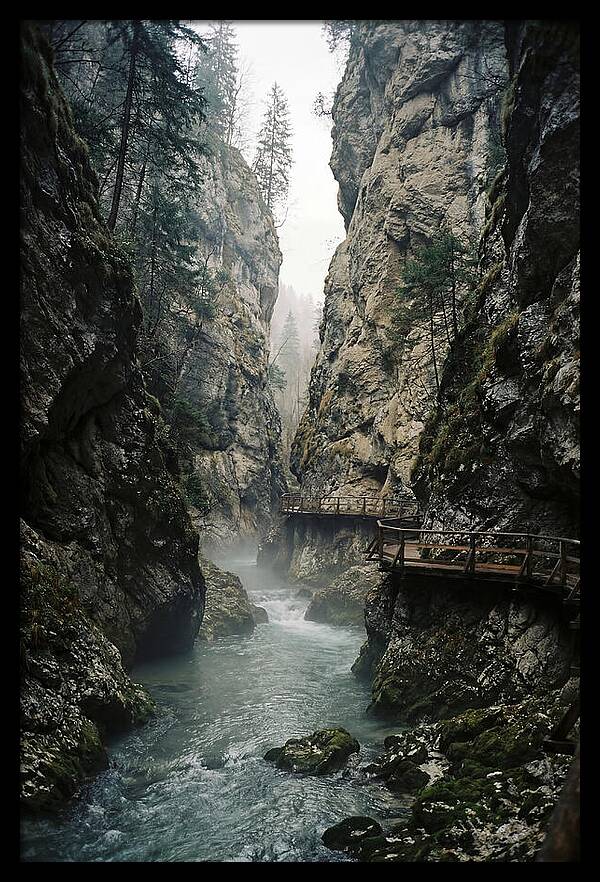 Serenity In Vintgar Gorge