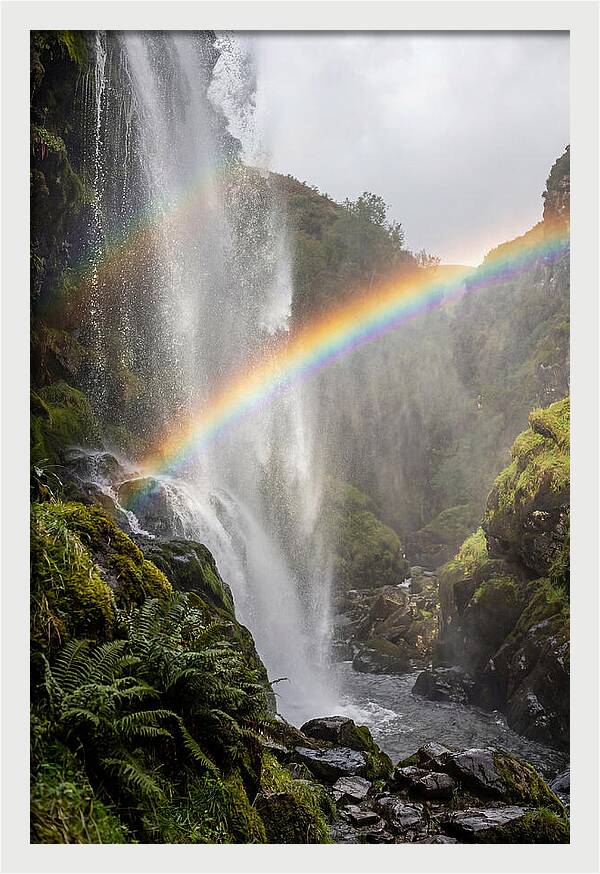 Serenity In Waterfall Hues