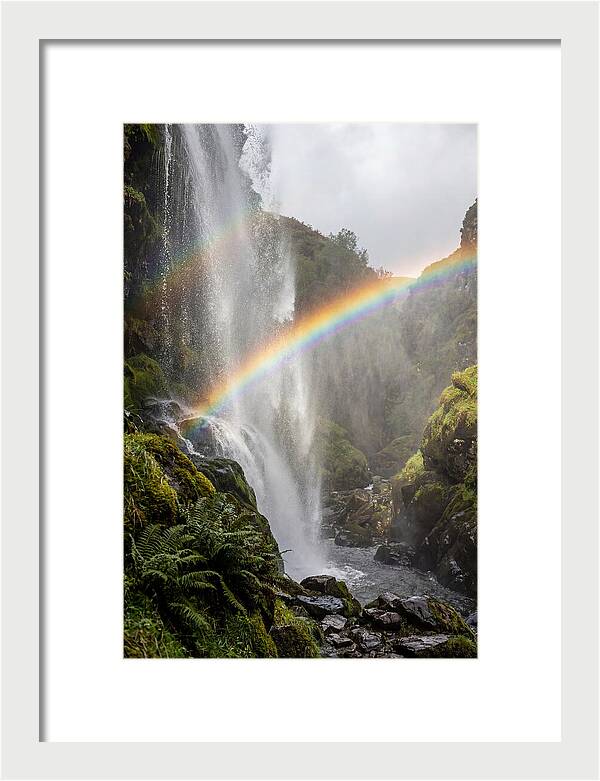 Serenity In Waterfall Hues