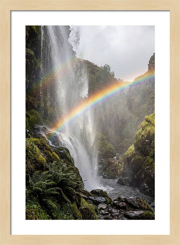 Serenity In Waterfall Hues