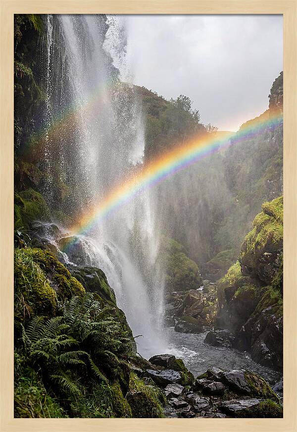 Serenity In Waterfall Hues