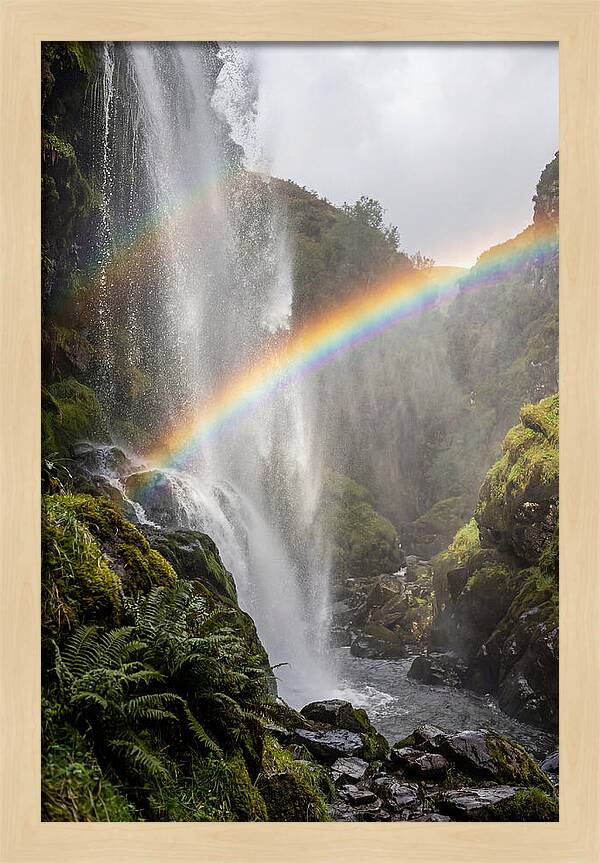 Serenity In Waterfall Hues