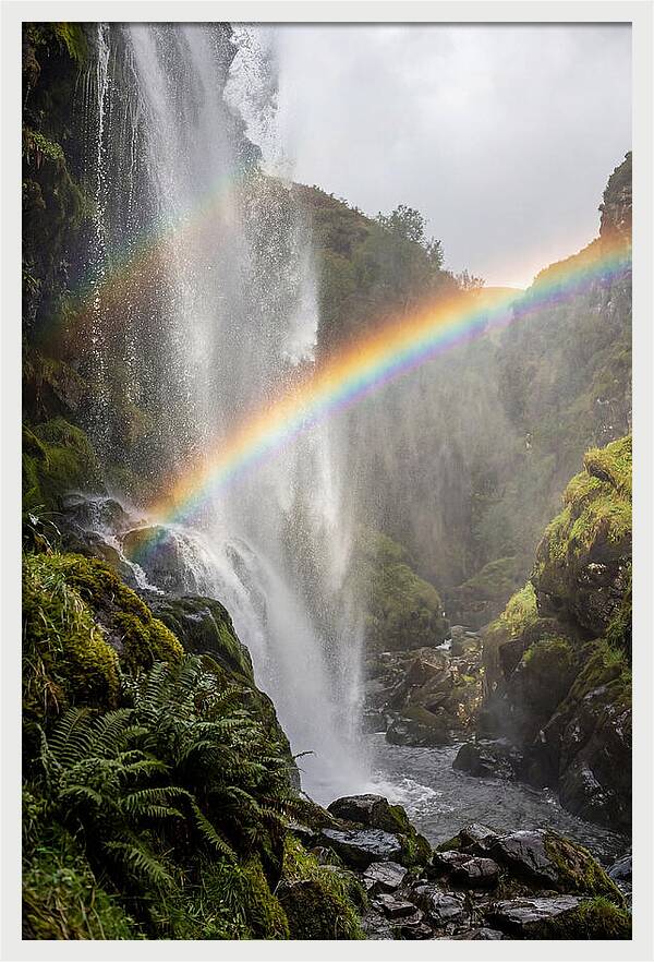 Serenity In Waterfall Hues