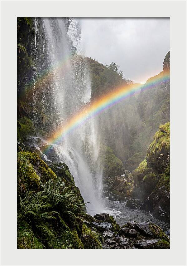 Serenity In Waterfall Hues